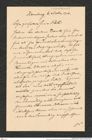 Nachlass Franz Steindachner, Brief von Paul Sachse an Franz Steindachner (06.11.1905), Inv.Nr. 429.03, Seite 1